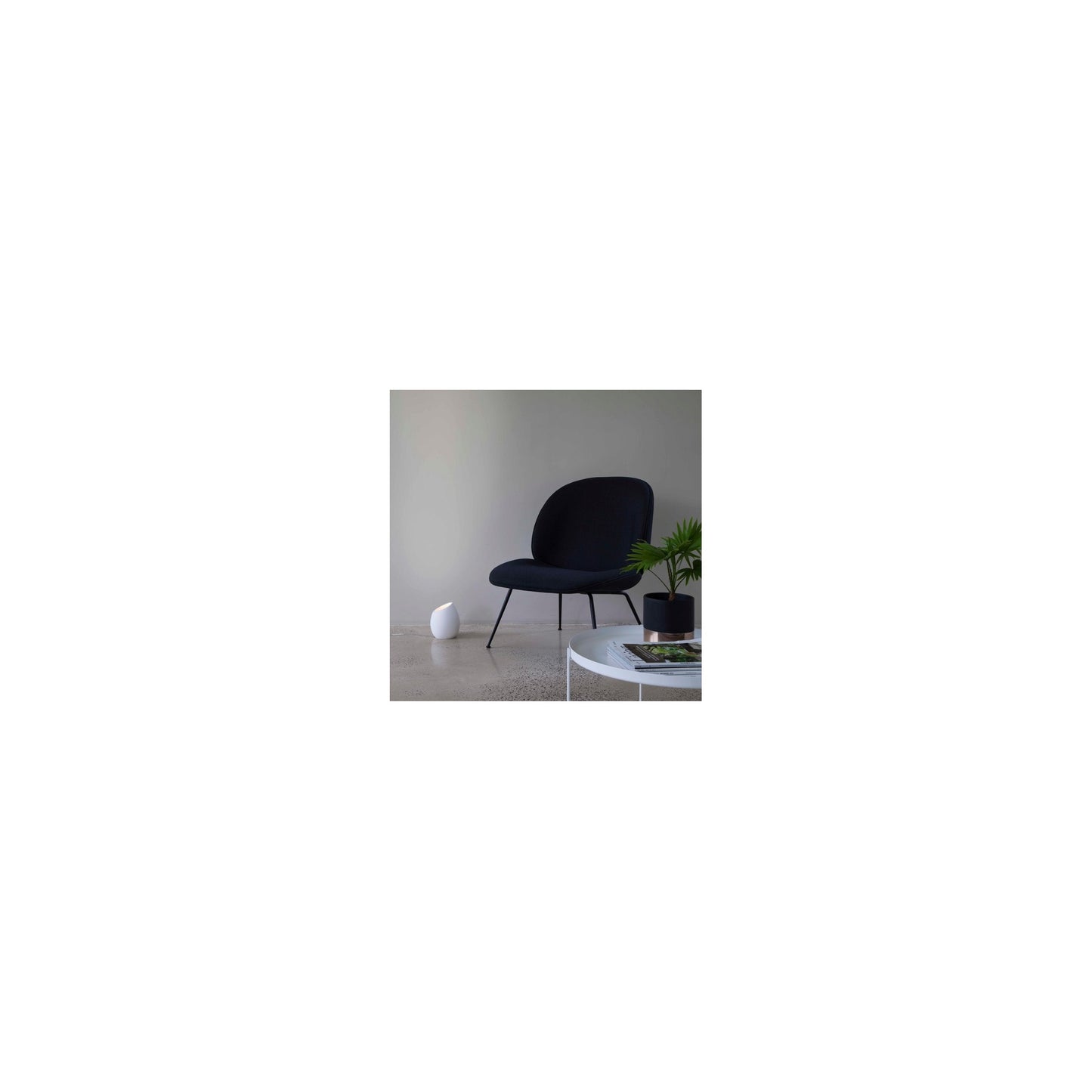 Limina White Upward Floor Lamp