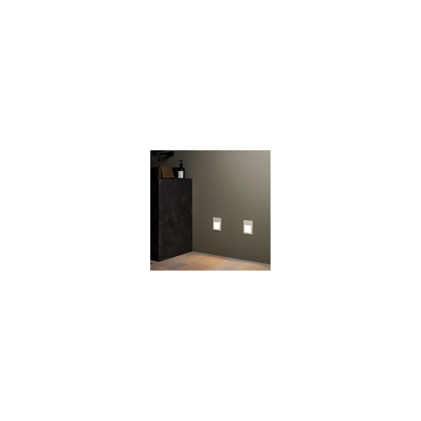 Borgo 90 Large 3000K LED Wall Recessed