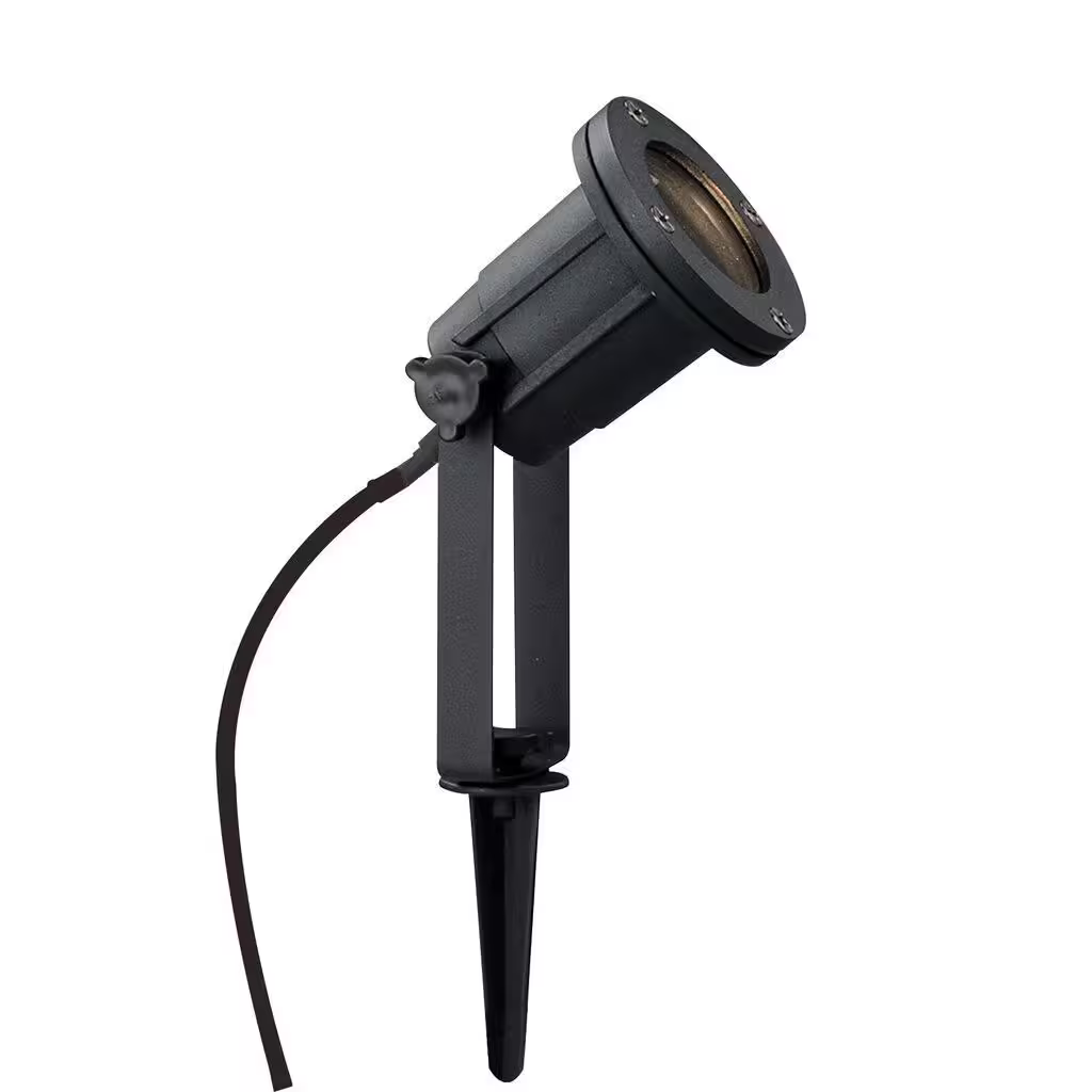 Spotlight Outdoor Path Light with Spear Black