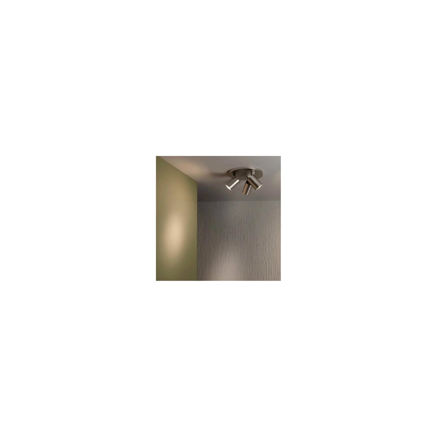 Ascoli 3-Light Round Adjustable Ceiling Spotlight