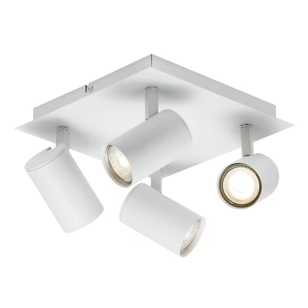 Frida 4-Spot Square Ceiling Light White