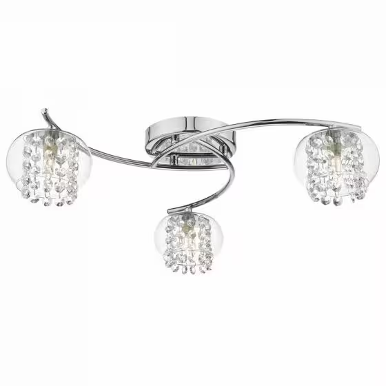 Elma 3-Light Semi Flush