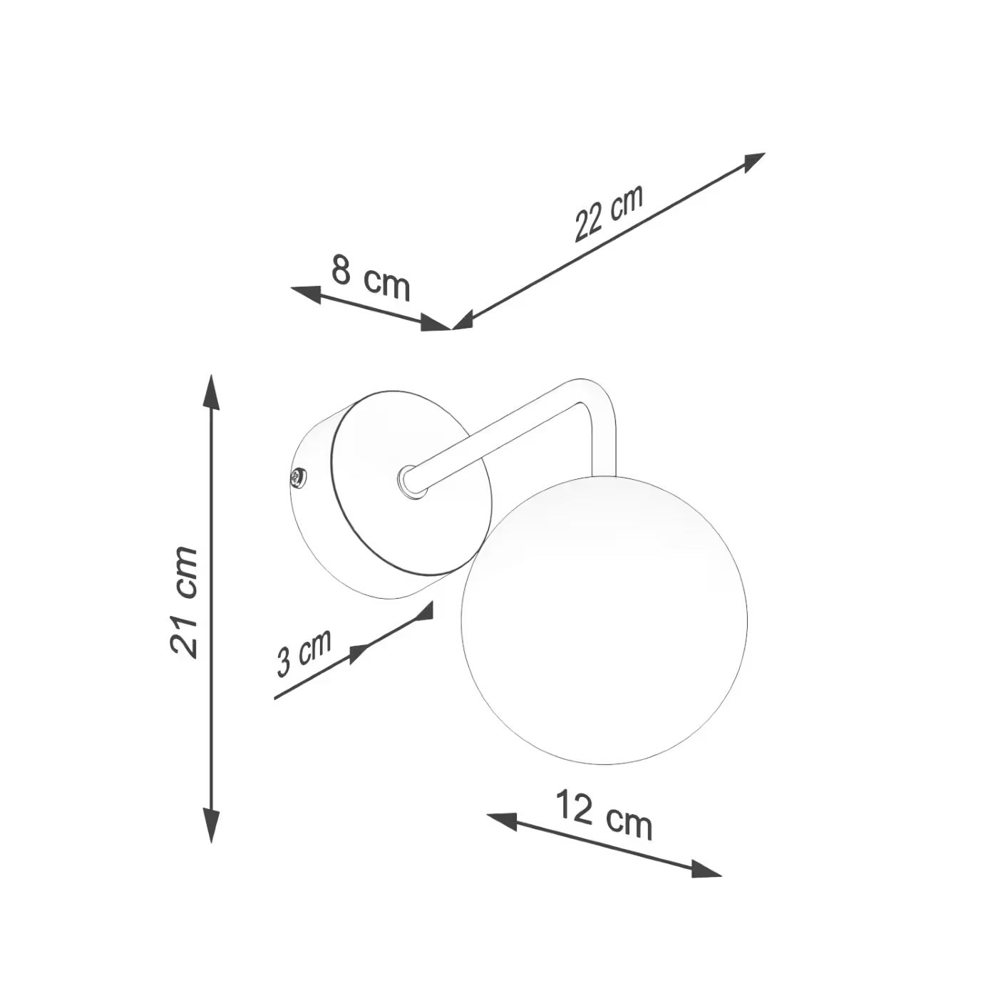 Astral 1 Wall Light