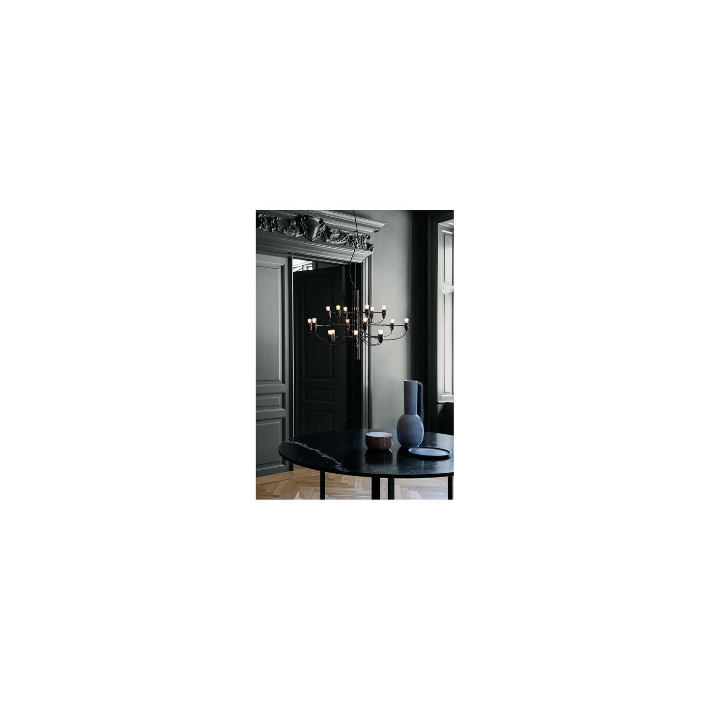 2097/18 Bulb Chandelier