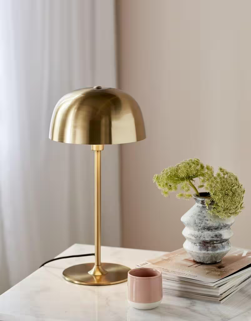 Cera Table Lamp Brass