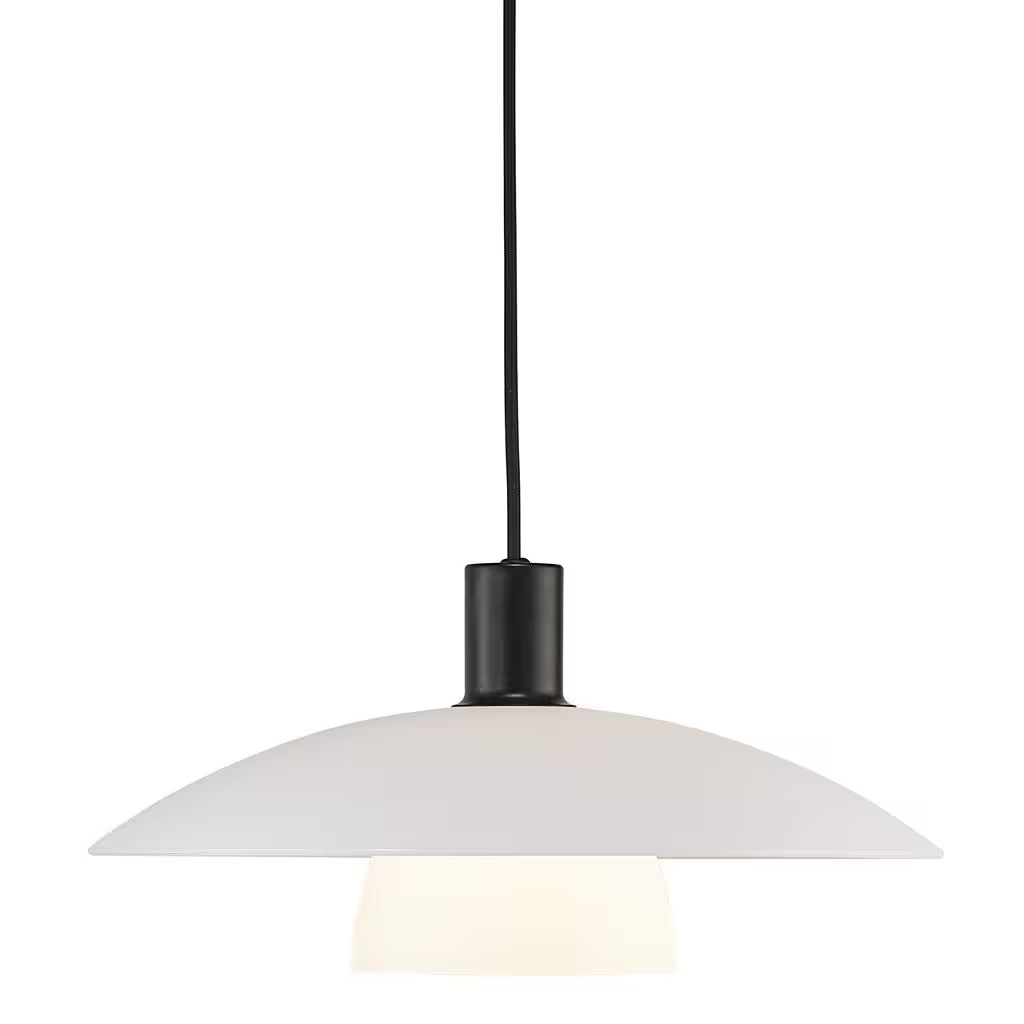 Verona Single Pendant Black