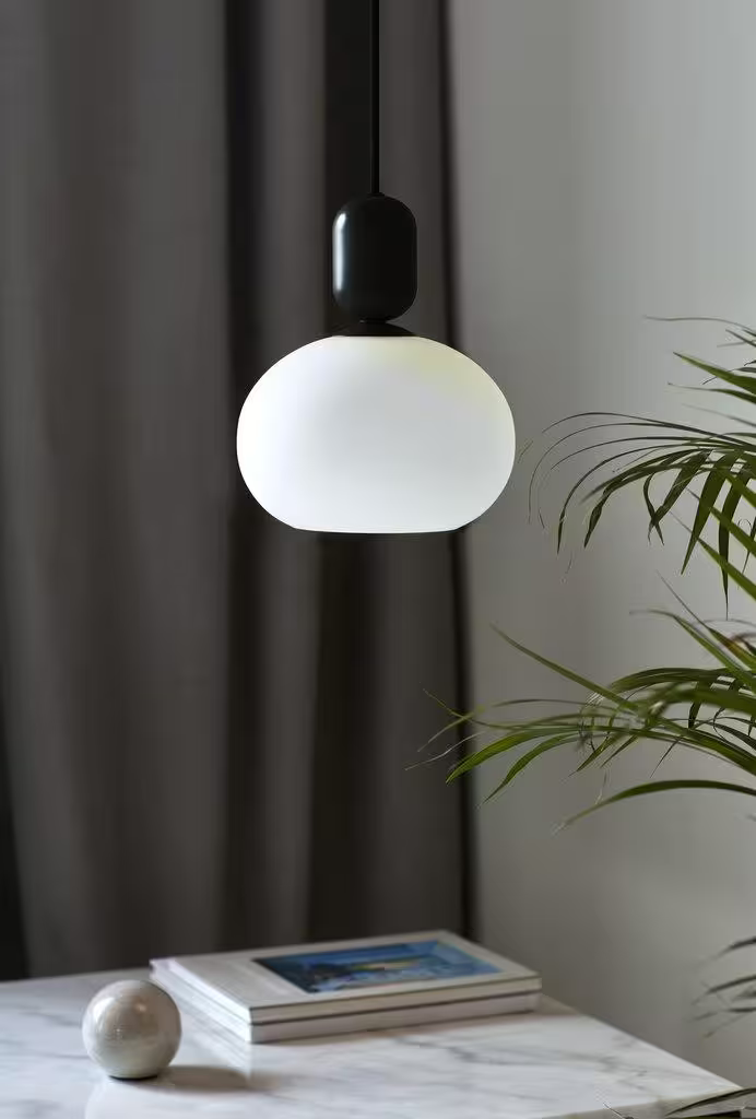 Notti Blown Glass Pendant