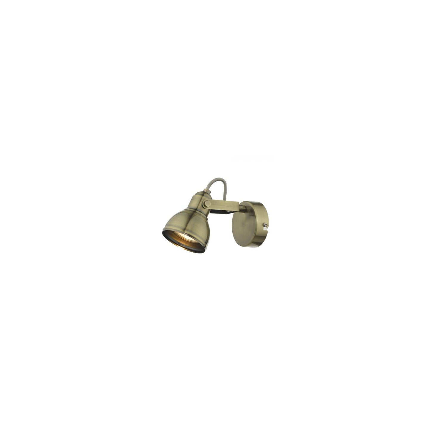 Fothergill Single Spotlight Antique Brass