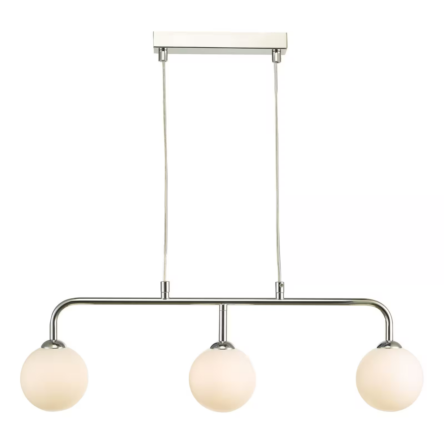 Feya 3-Light Bar Pendant Polished Chrome