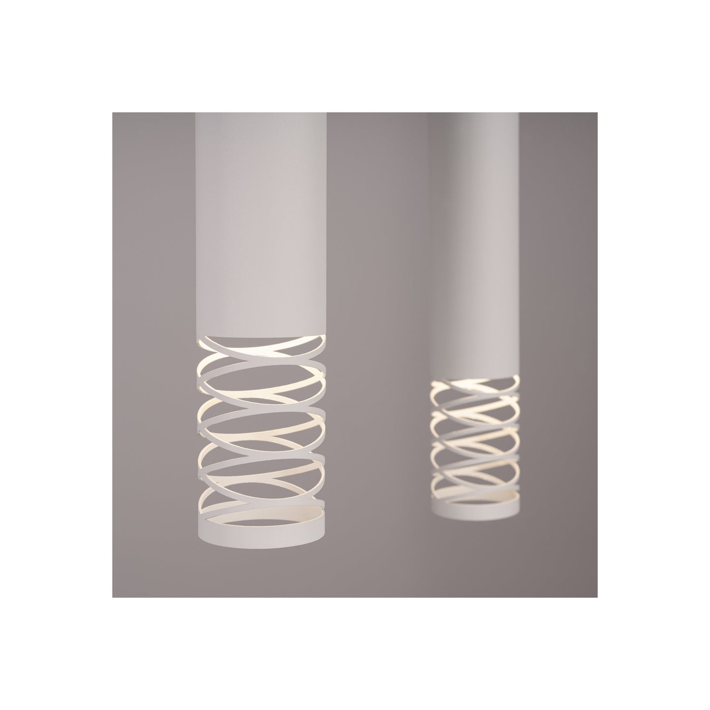 Lami 2 Pendant in White