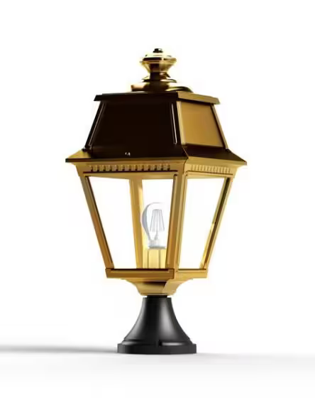 Avenue 2 Model 5 Clear Glass Pillar Mount