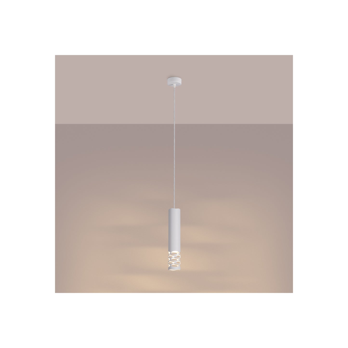 Liro 1 Pendant in White