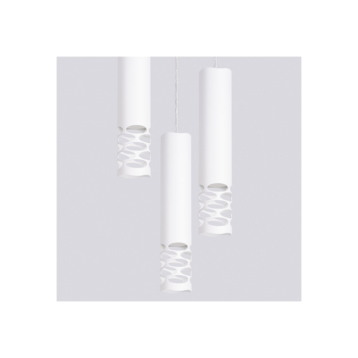 Liro 3P Pendant in White