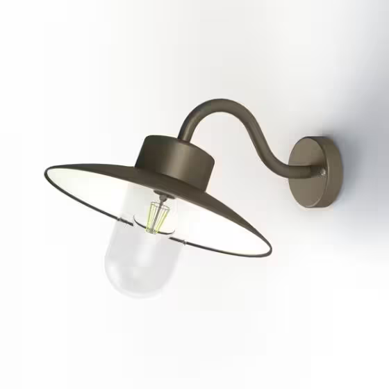 Belcour Model 1 Clear Glass Wall Light