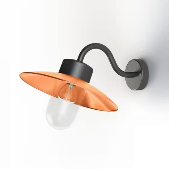 Belcour Model 1 Clear Glass Wall Light
