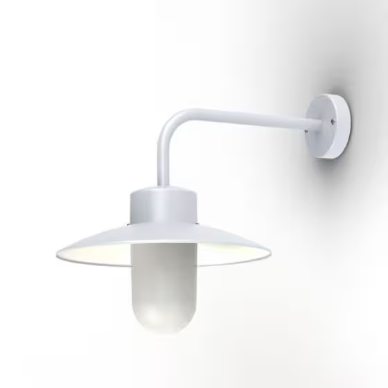 Belcour Model 9 Opal Glass Wall Light