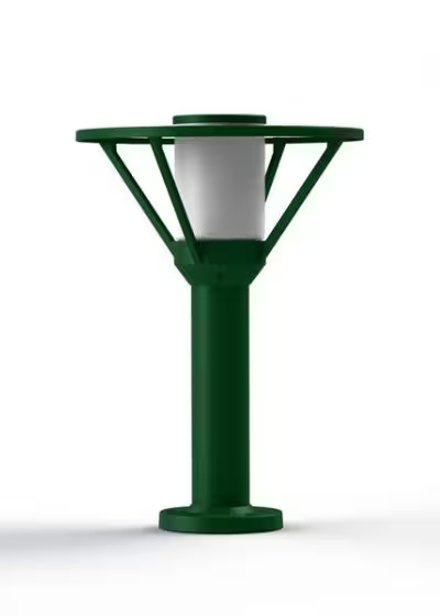 Bermude Frosted Glass Ground Light