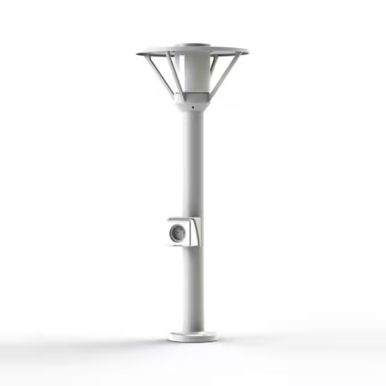 Bermude Small Frosted Glass Socket Bollard