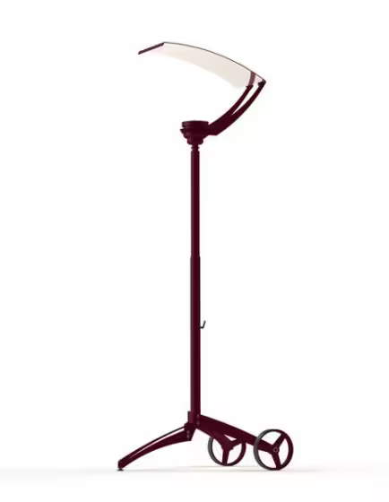 Equix Toughened Borosilicate Glass LED Portable Light with Aluminium Head and Pole