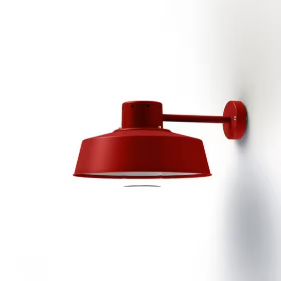 Faktory Clear Glass Downward Wall Bracket