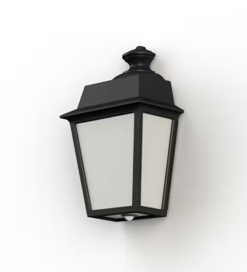 Place des Vosges 1 Evolution Model 2 Opal Glass E27 Wall Light