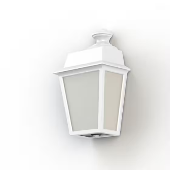 Place des Vosges 1 Evolution Model 2 Opal Glass Wall Light