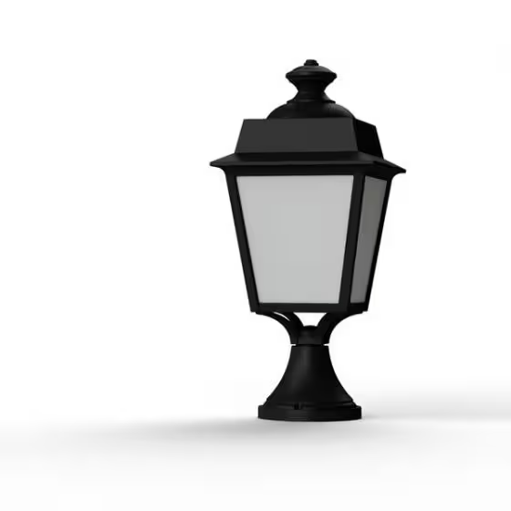 Place des Vosges 1 Evolution Small Opal Glass Pedestal