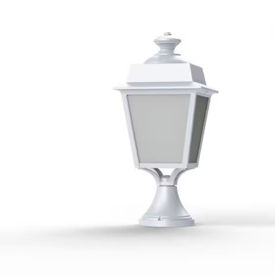 Place des Vosges 1 Evolution Small Opal Glass Pedestal