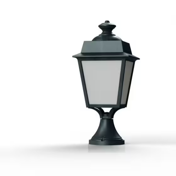 Place des Vosges 1 Evolution Small Opal Glass Pedestal