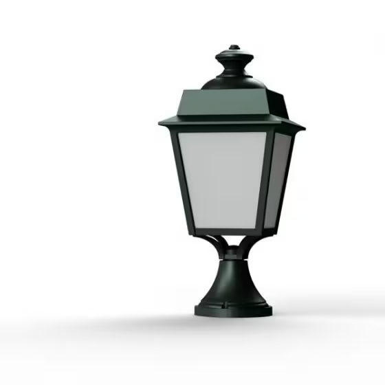 Place des Vosges 1 Evolution Small Opal Glass Pedestal