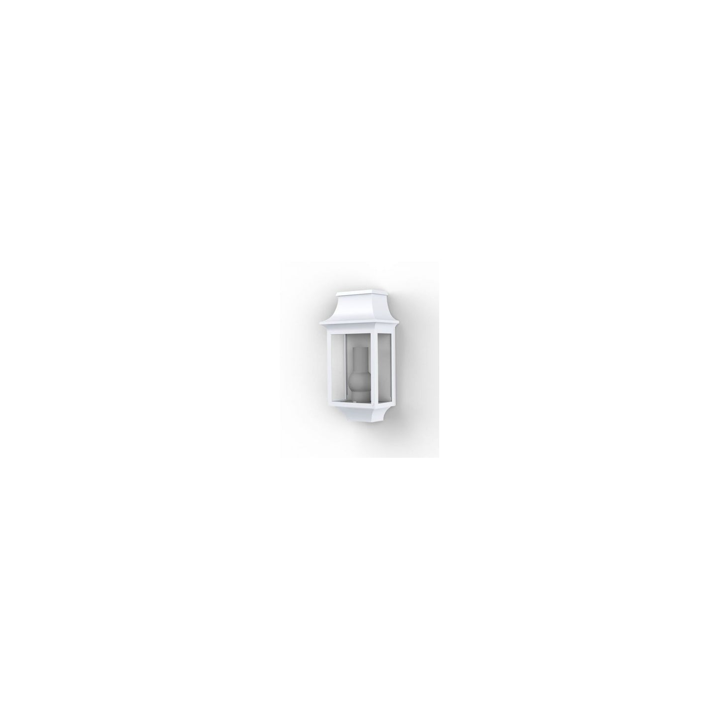 LOUIS PHILIPPE 7 Model 1 Wall Fitting E27 with Clear Diffuser