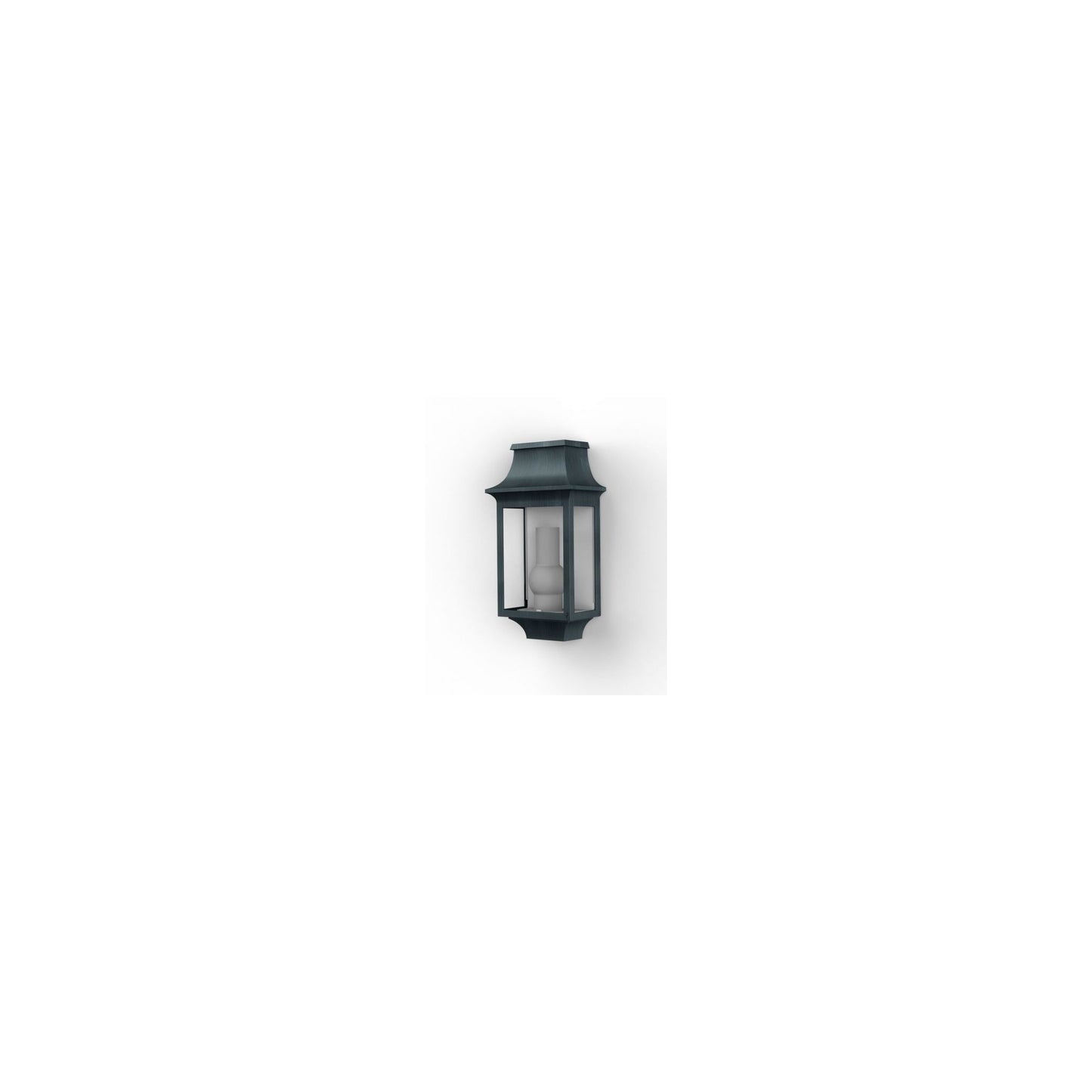 LOUIS PHILIPPE 7 Model 1 Wall Fitting E27 with Clear Diffuser
