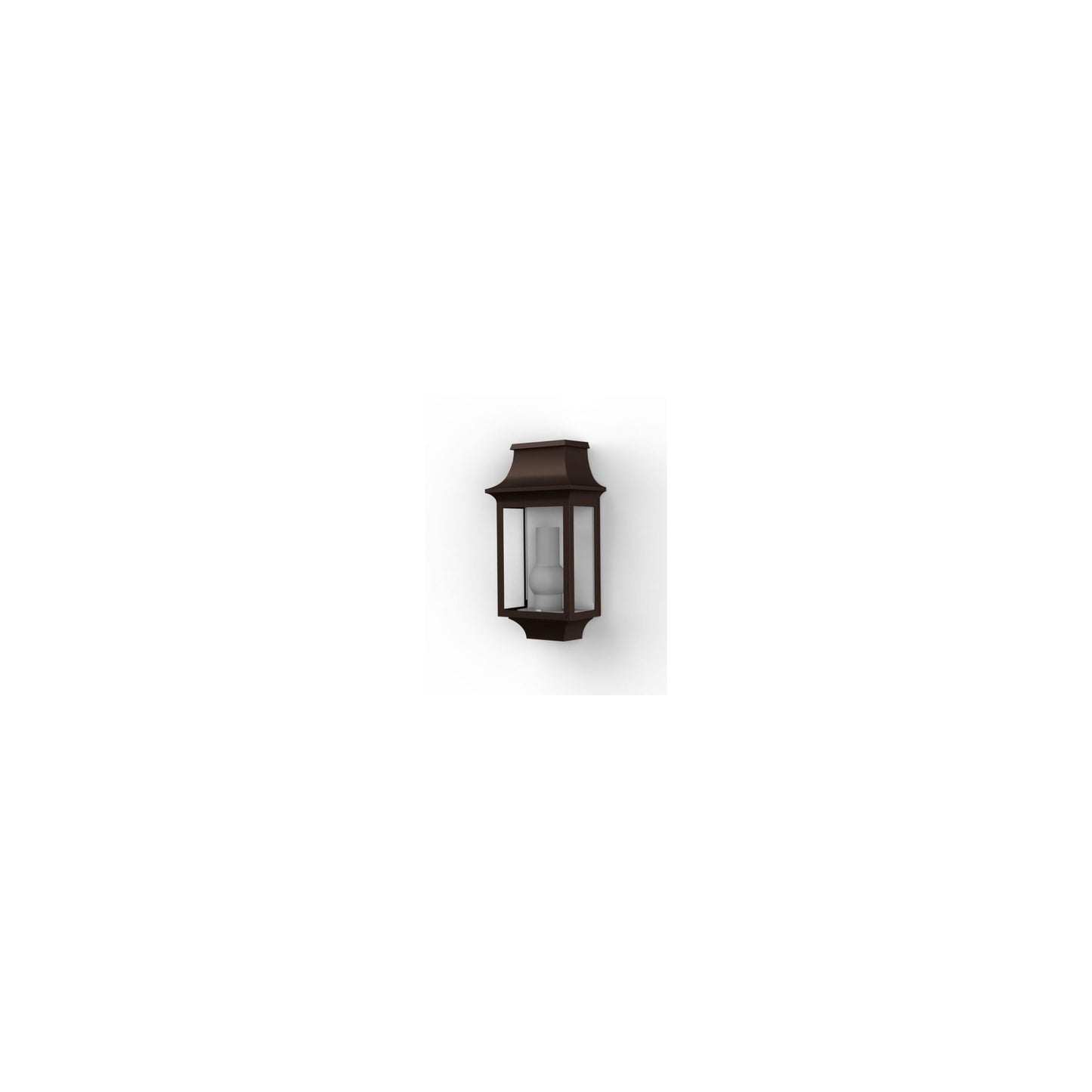 LOUIS PHILIPPE 7 Model 1 Wall Fitting E27 with Clear Diffuser