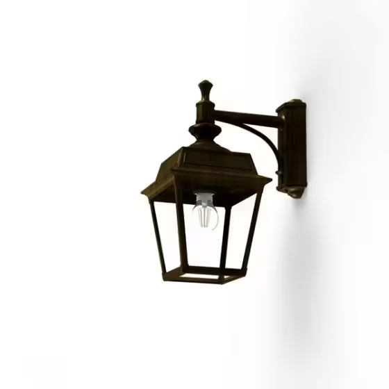 Place Des Vosges 1 Tradition Clear Glass Downwards Wall Bracket