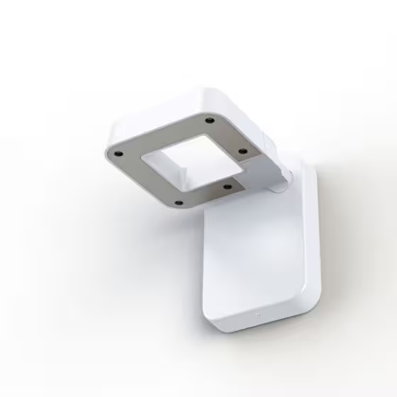 Square Satin Multi-Position 3000K LED Wall Light