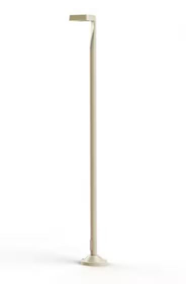 Square Large 3000K LED Lamp Post
