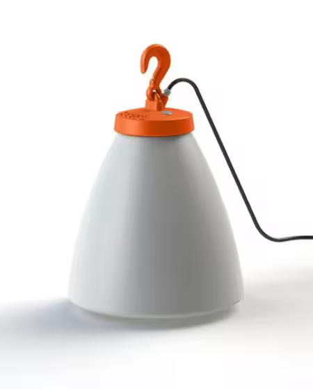 Grumo Large Opal Glass Portable Hanging Light