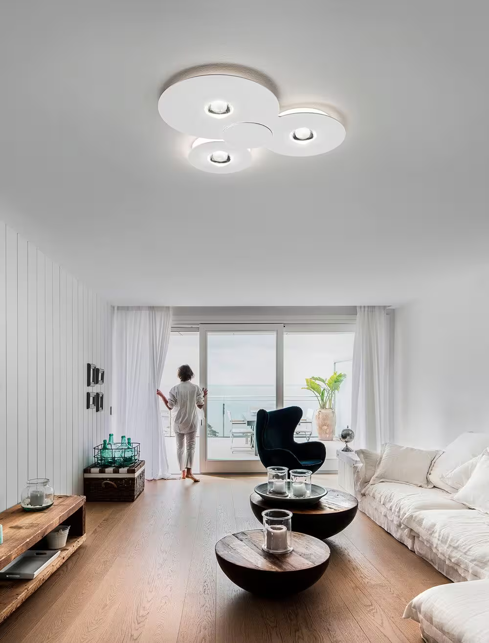 Bugia Triple 2700K LED Ceiling Light