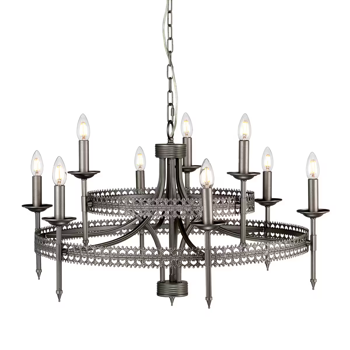 Crown 9-Light Chandelier