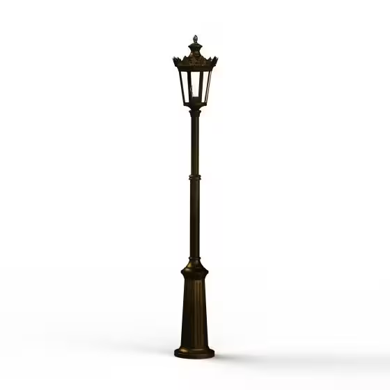 Louvre Model 9 Telescopic Pole Lamppost