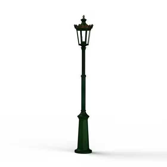 Louvre Model 9 Telescopic Pole Lamppost