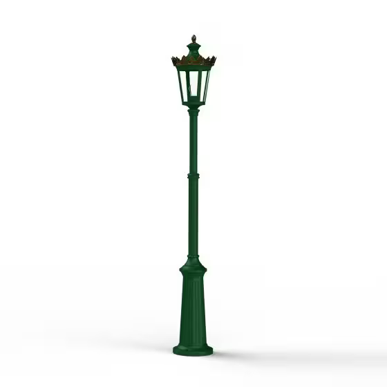 Louvre Model 9 Telescopic Pole Lamppost