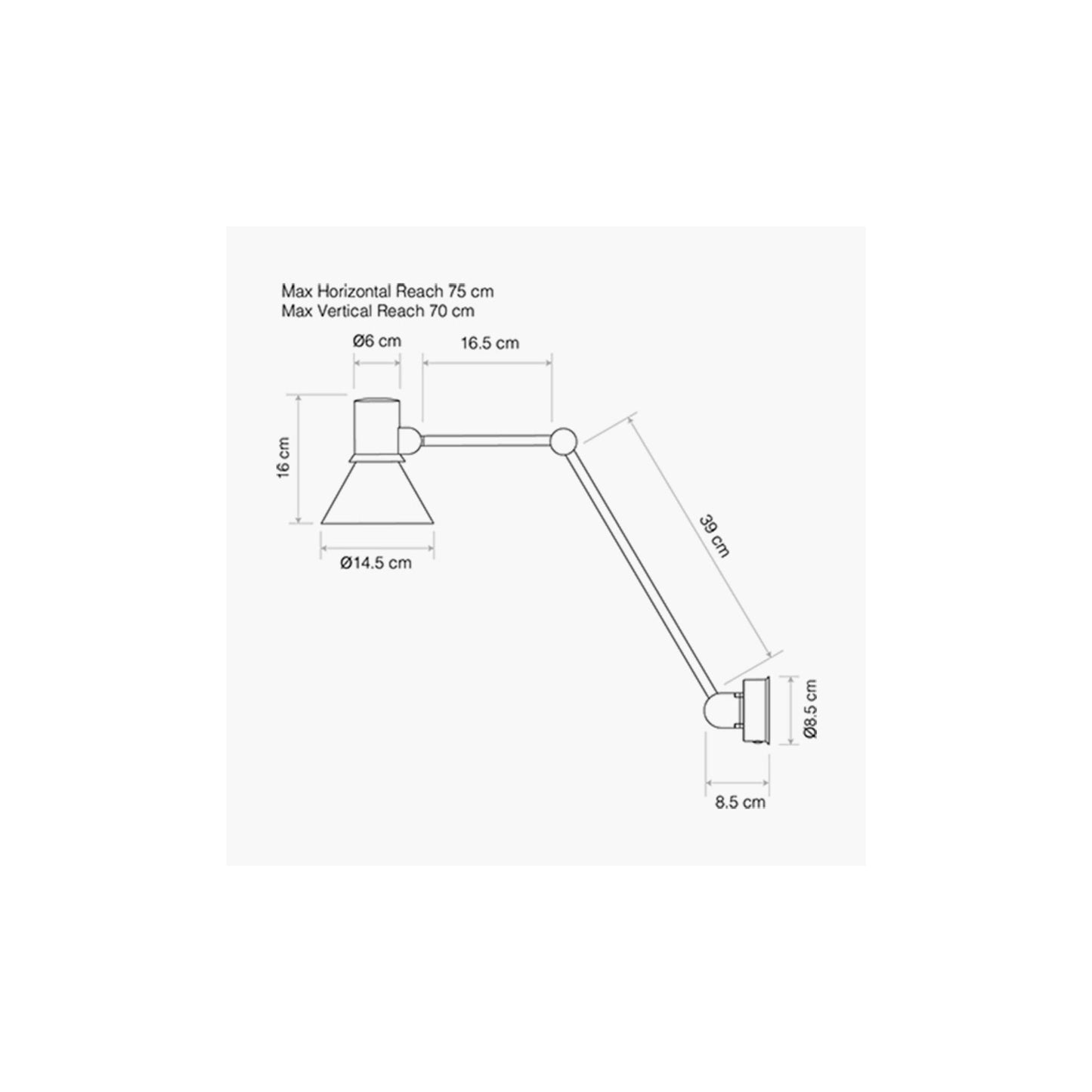Type 80 W3 Hard-Wired Wall Light