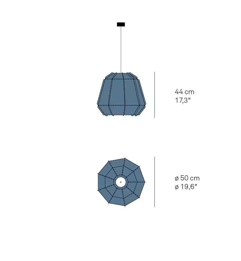 Stitches Bamako Pendant