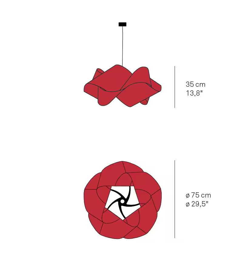 Swirl Large Pendant