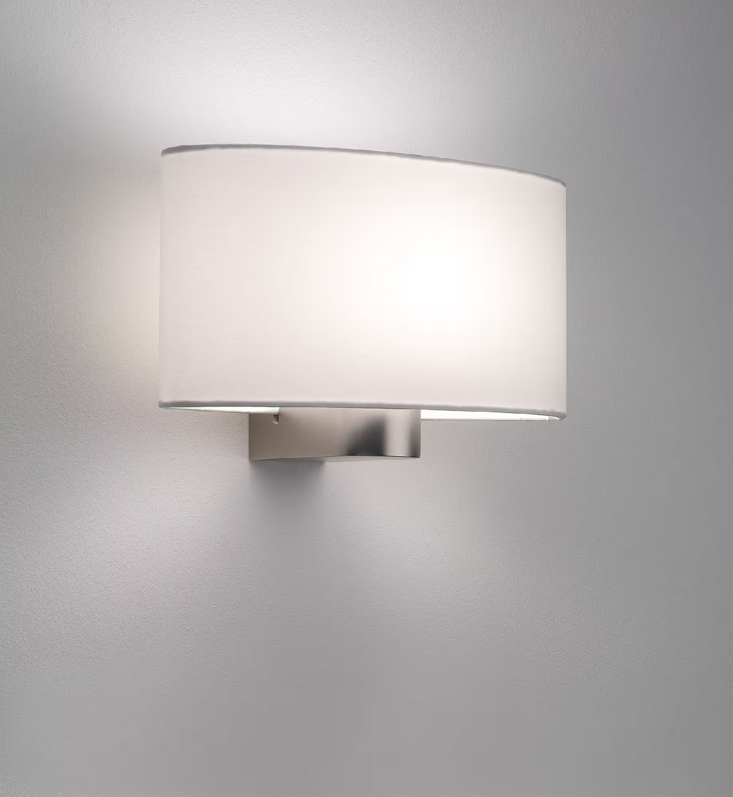 Napoli Modern Sleek Wall Light Matt Nickel