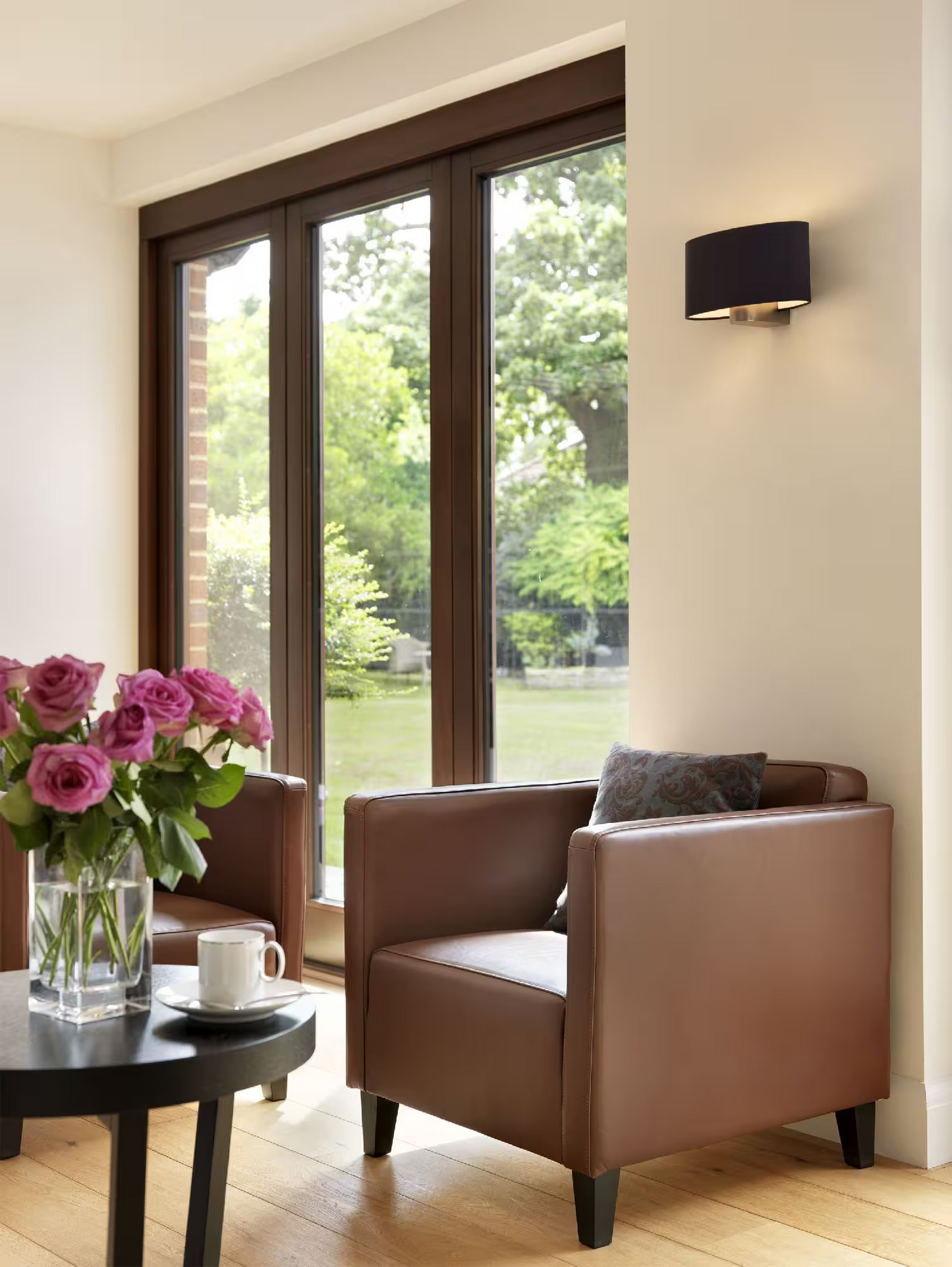 Napoli Modern Sleek Wall Light Matt Nickel
