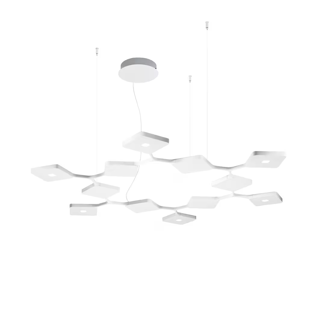 Quad Bi Emission 12 Moduli LED Pendant