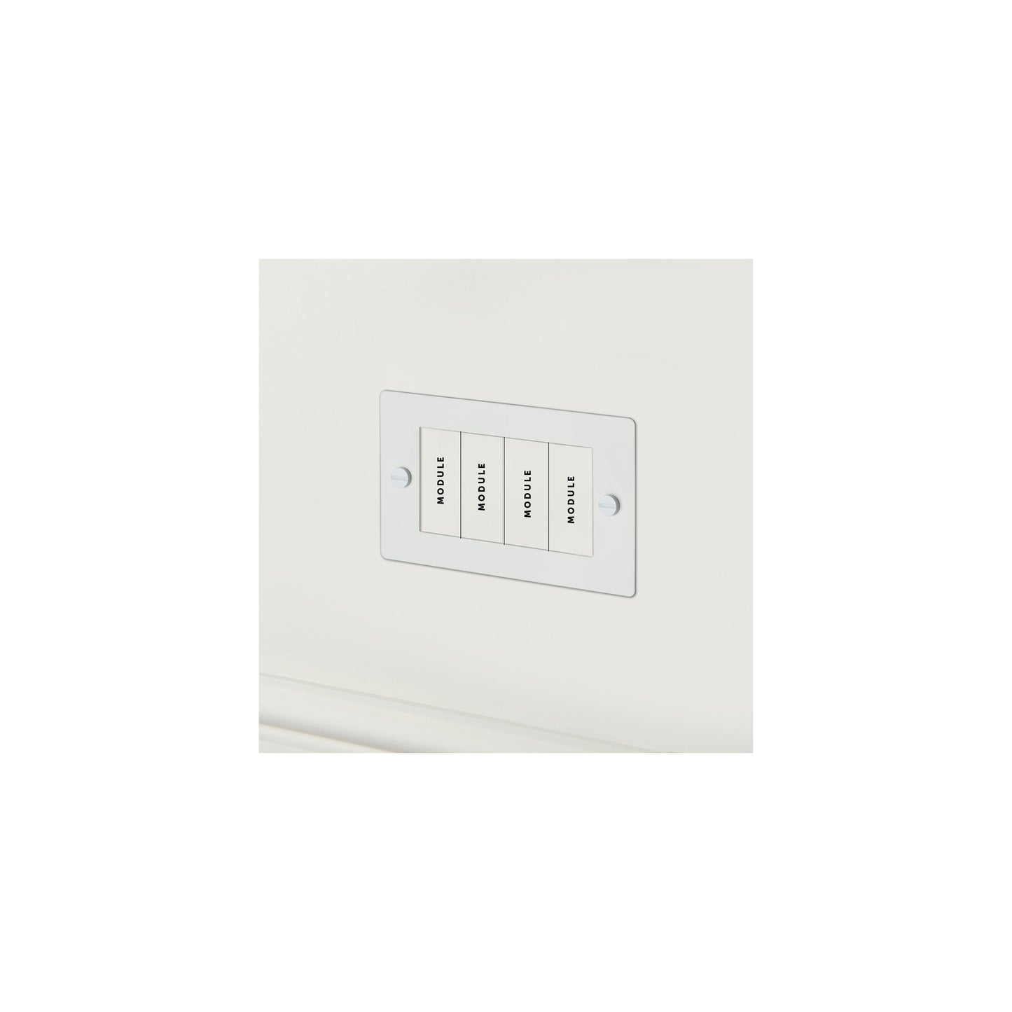 2G Euro Plate 4 Module
