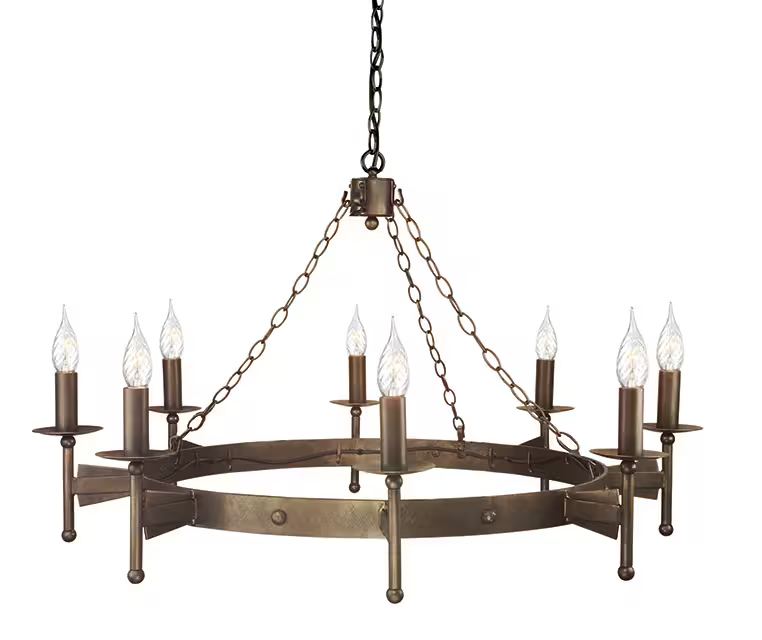 Cromwell 8-Light Chandelier Old Bronze